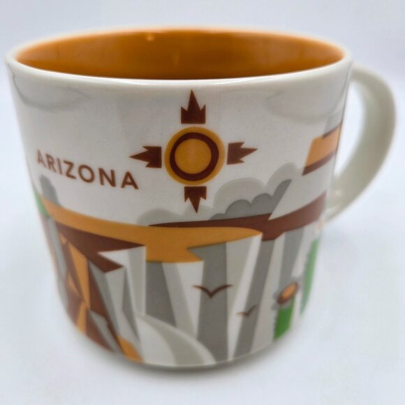 Starbucks Arizona You Are Here Series Mug Cup Coffee 2014 Read - Picture 3 of 9